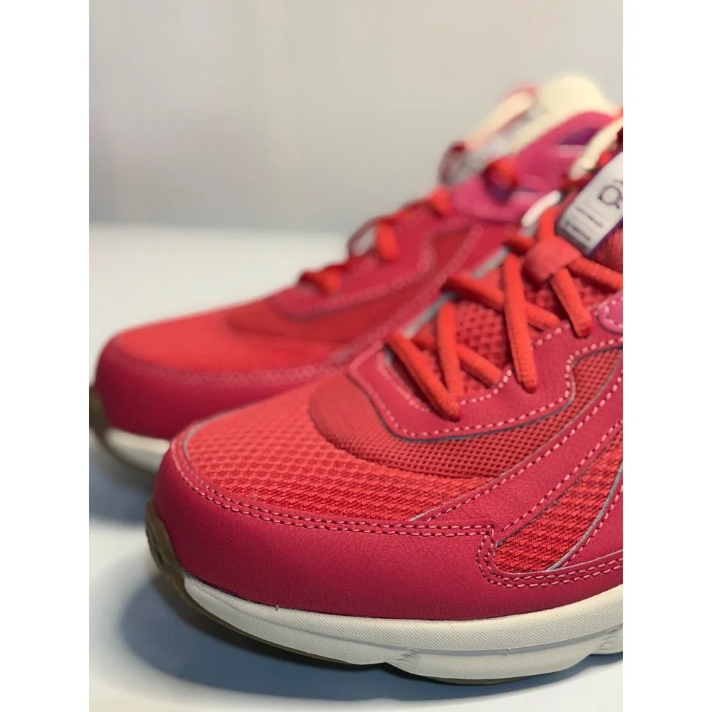 Ryka Skyrise Walking Sneaker‎ Pink Water Repellent Lace Up Shoes Size 11 Women